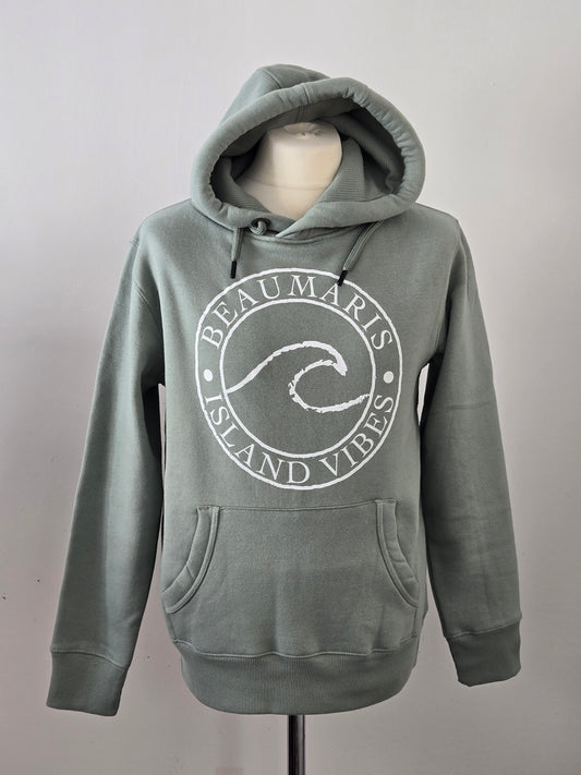 Beaumaris Clothing Company Sage Green Island Vibes Hoodie