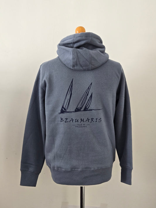 Beaumaris Clothing Company Blue Regatta Hoodie