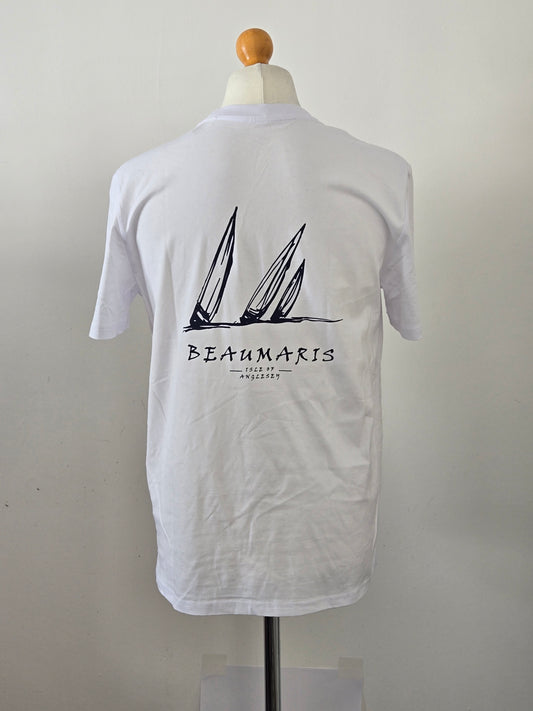Beaumaris Clothing Company White Regatta T-Shirt