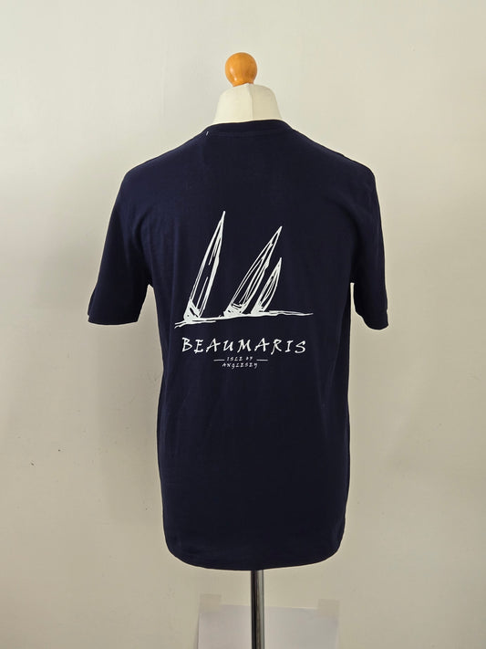 Beaumaris Clothing Company Navy Regatta T-Shirt