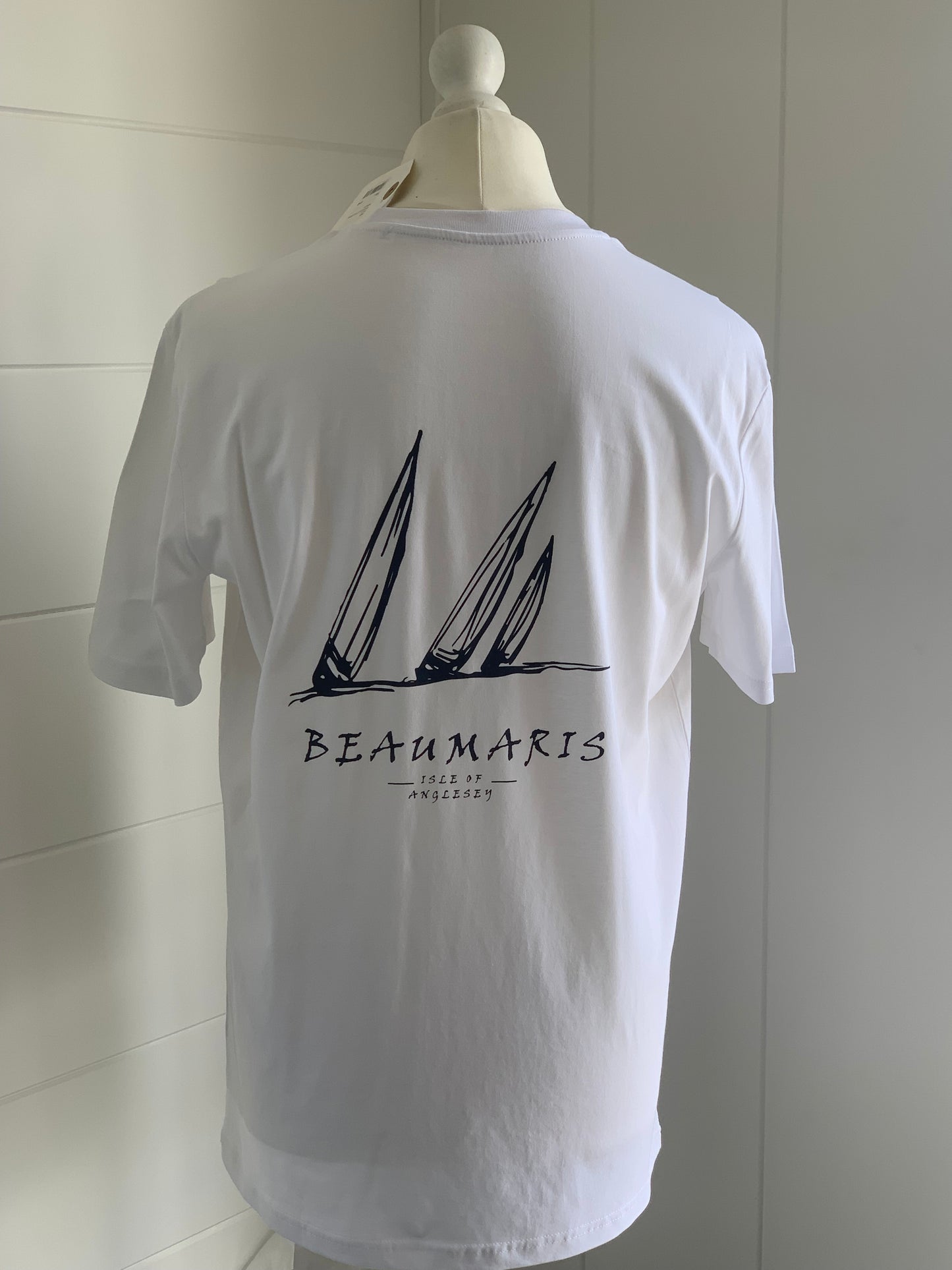 Beaumaris Clothing Co Regatta Unisex T-Shirt White