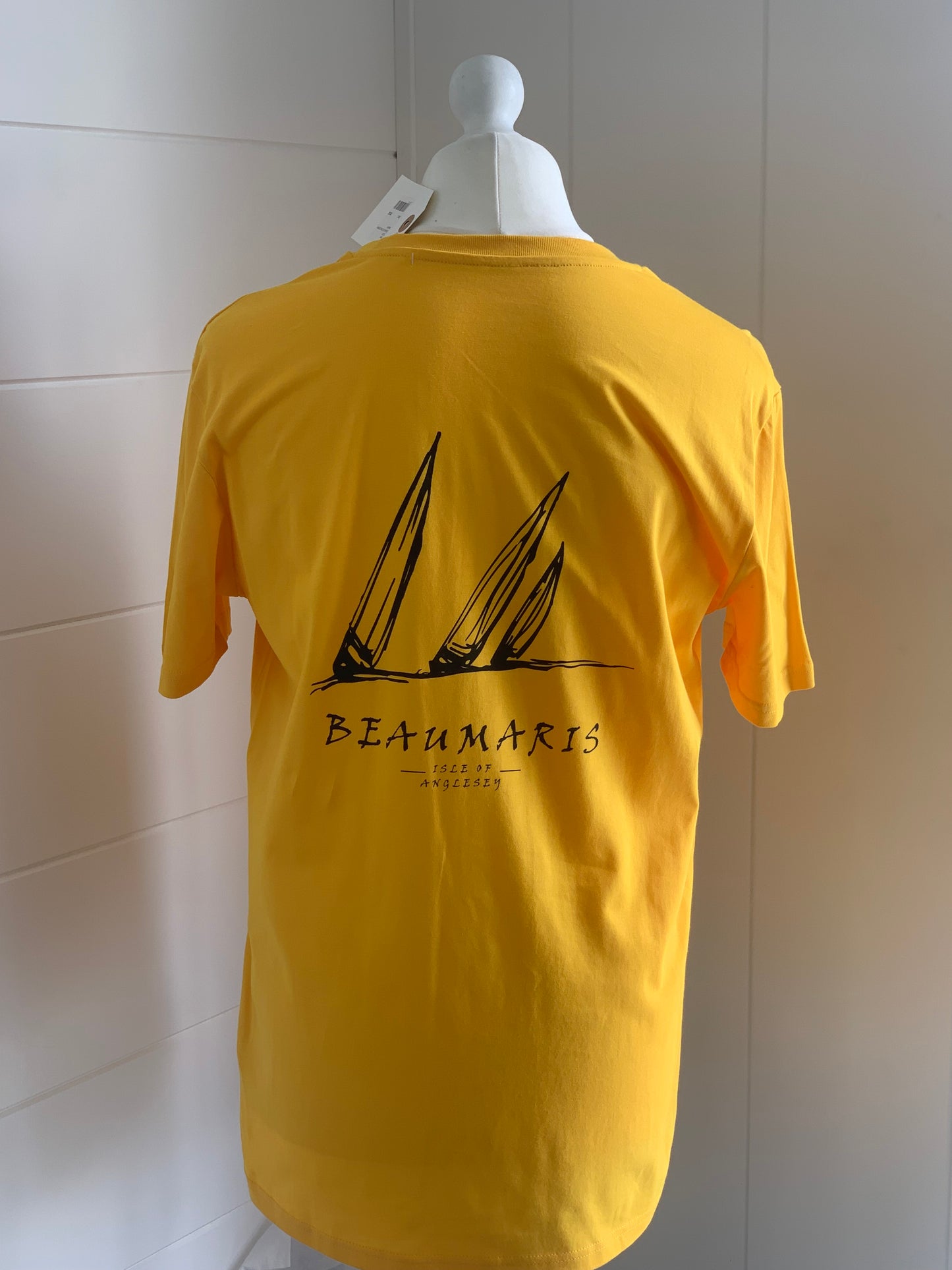 Beaumaris Clothing Co Regatta Unisex T-Shirt Yellow