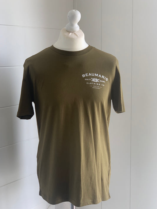 Beaumaris Clothing Co Defender Unisex T-Shirt Green